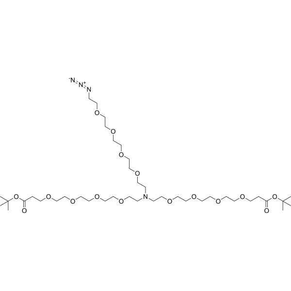 N-(Azido-PEG4)-N-bis(PEG4-t-butyl ester) 2093152-79-3
